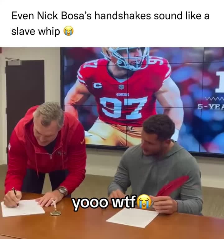 cover for Insane moves by Nick Bosa! Watch the #49ers star in action 🔥 #NickBosa #NFL #GmenJawnts
