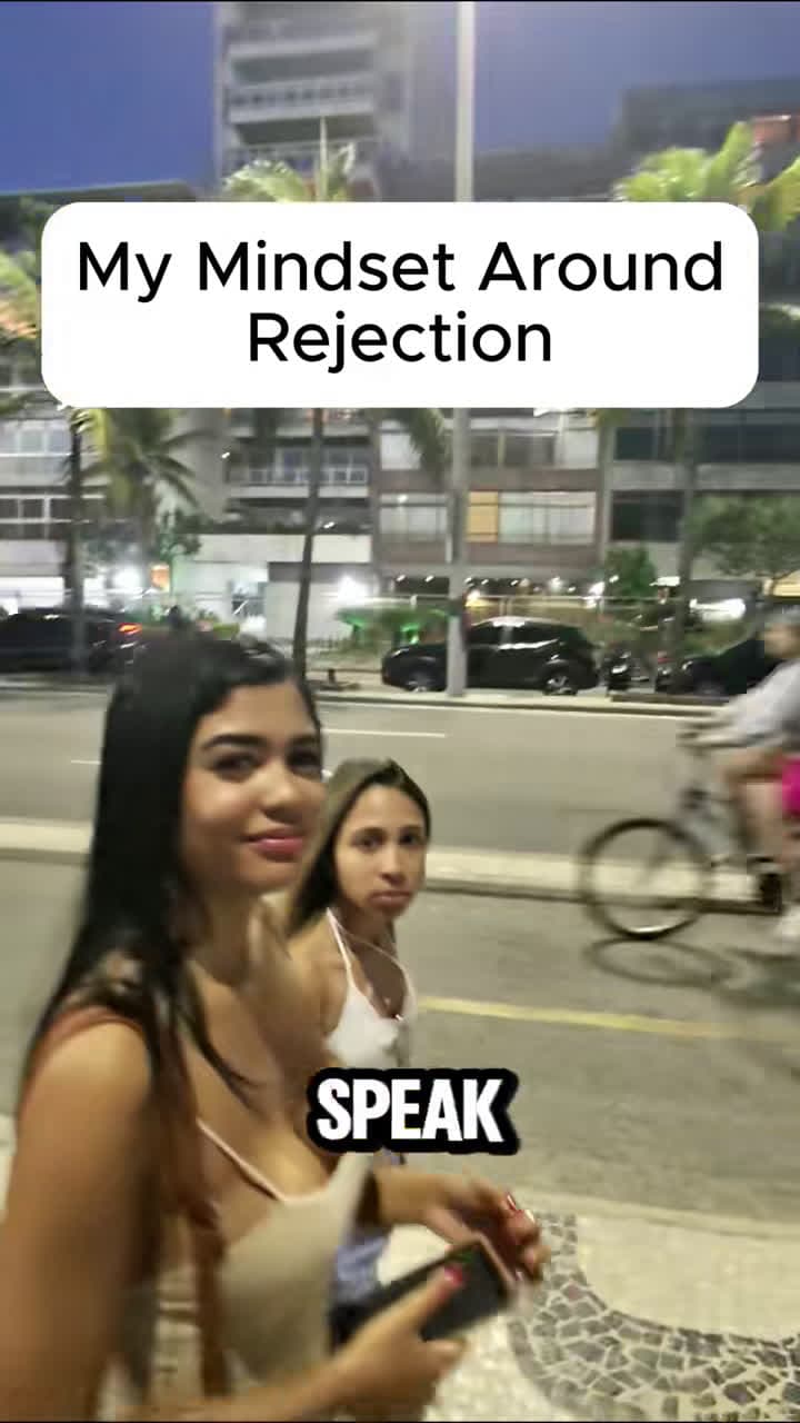cover for #FirstVideoChallenge Mindset around rejection
