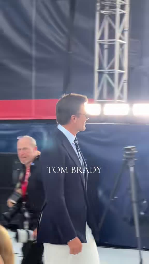 cover for Legendary Hall of Fame night for the GOAT, Tom Brady! 🐐🏆 #Patriots #GOAT #TB12