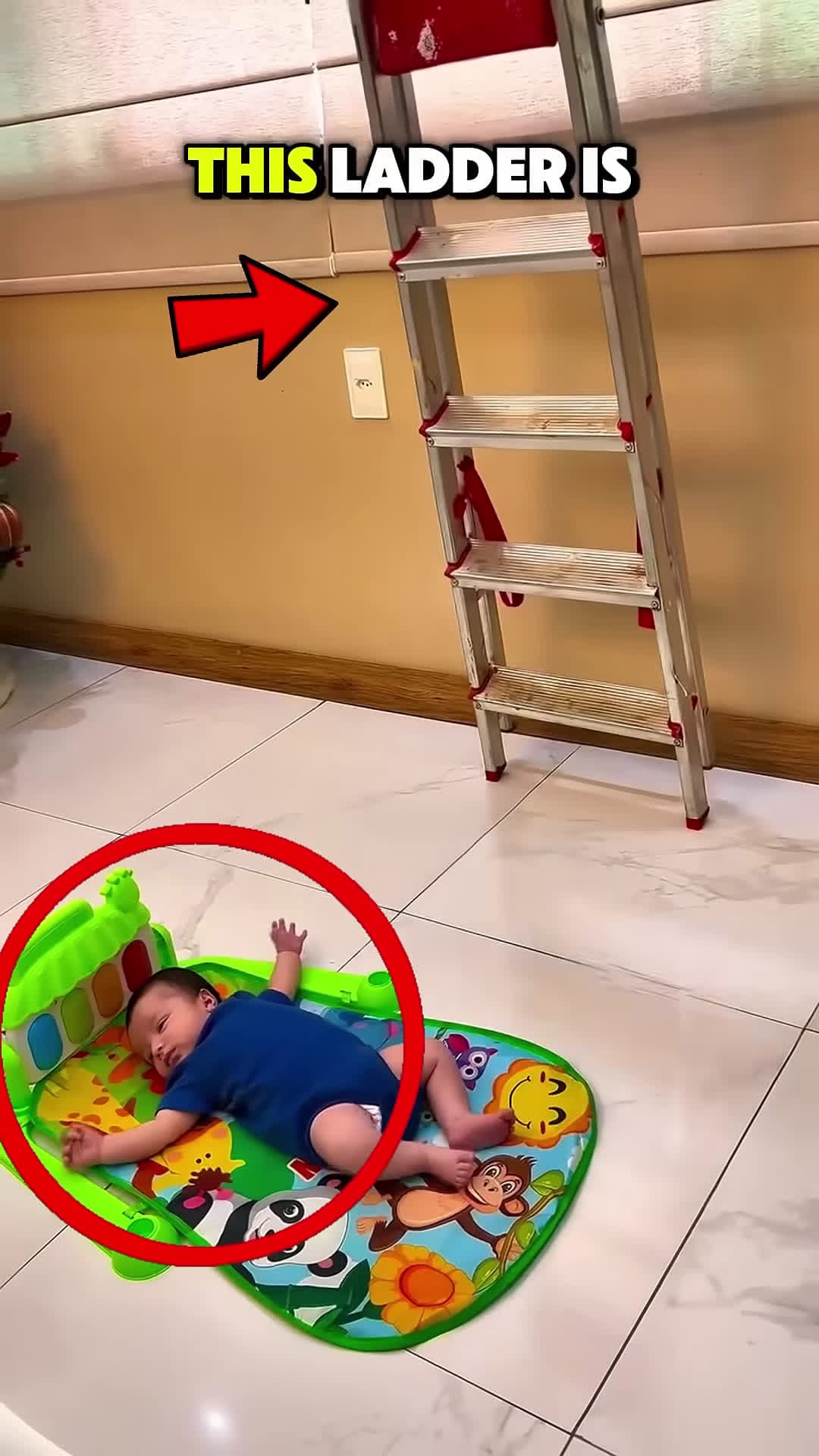 cover for Hero Dad Catches Falling Ladder