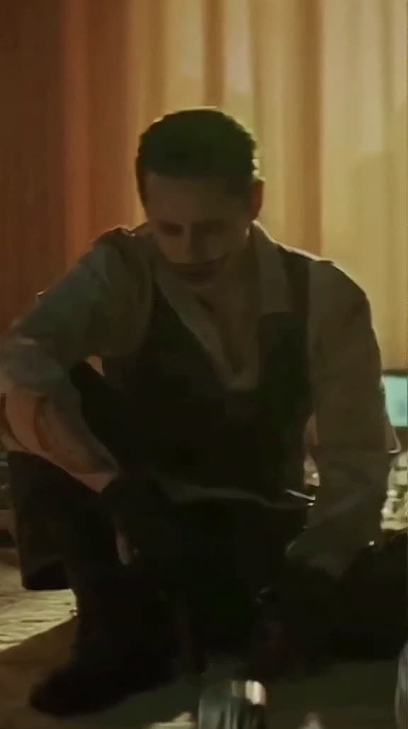 cover for That Joker scene is wild — Jared Leto nails the chaos. 🔥 #TheJoker #JaredLeto #SuicideSquad