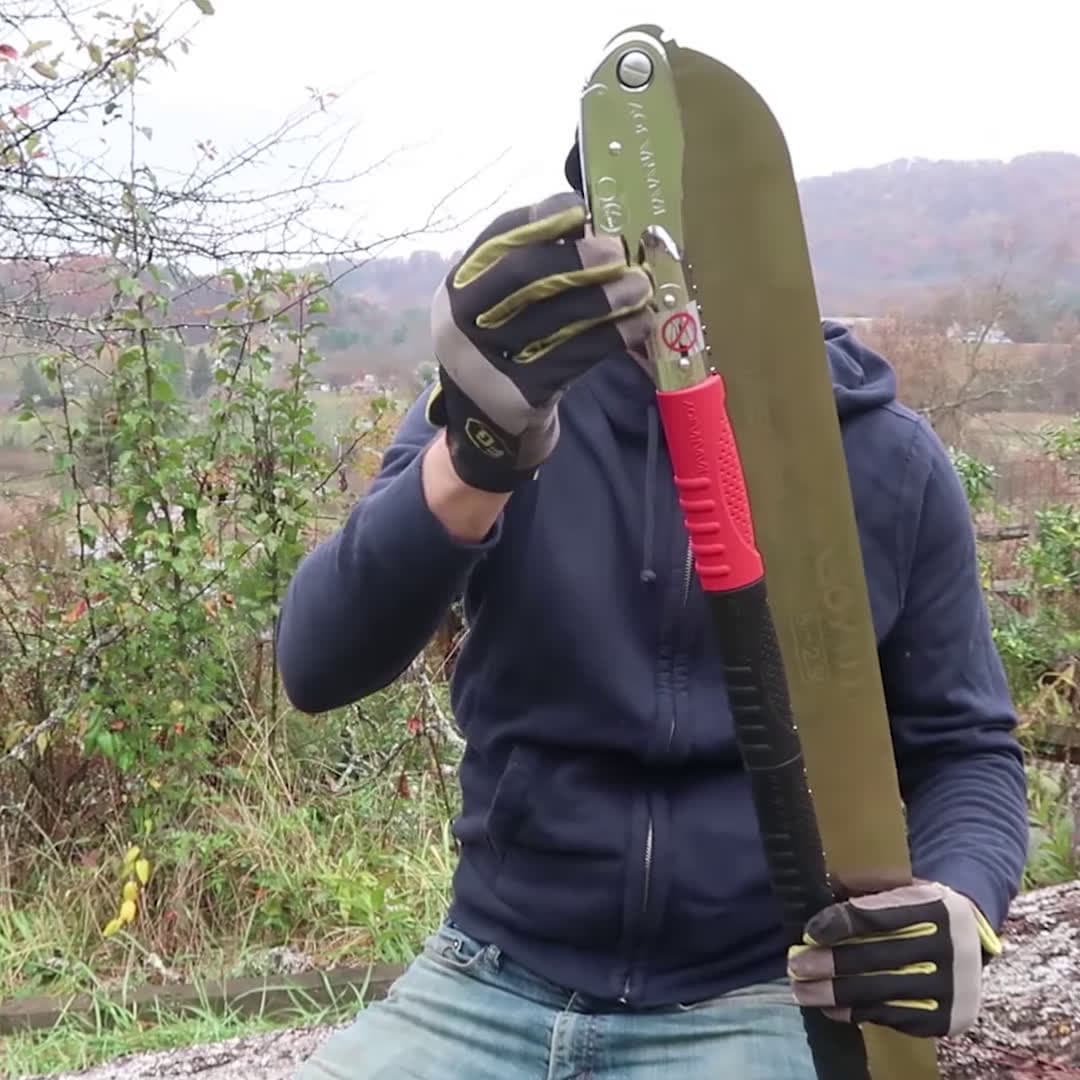 cover for Worlds Largest Folding Saw!
