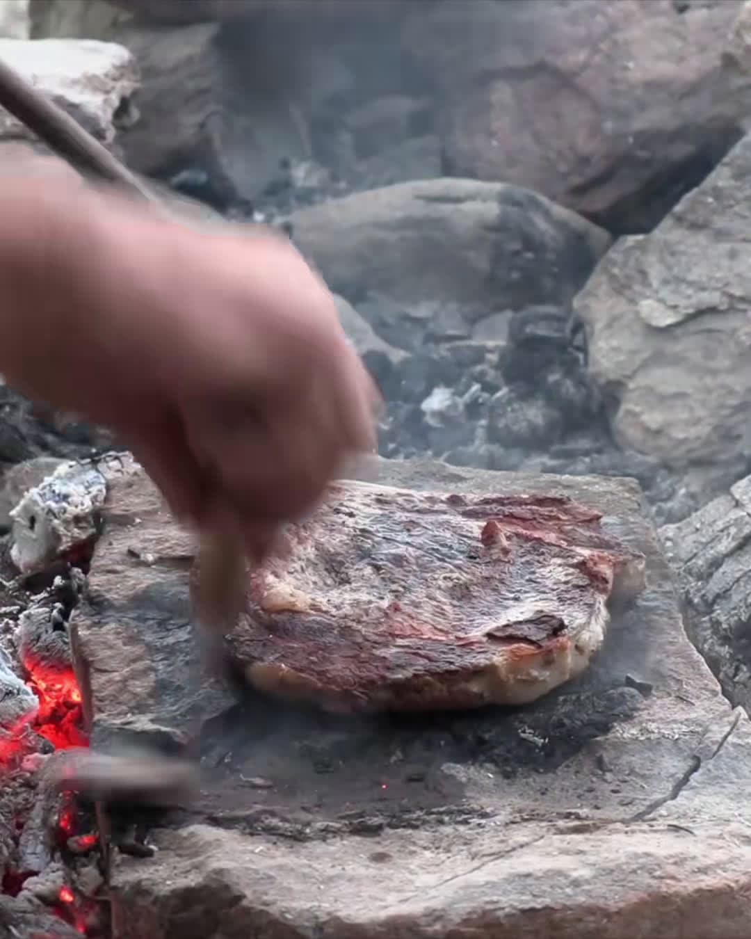 cover for Cooking on a Hot Rock #bushcraft #survival #cooking #survivaltips #nature