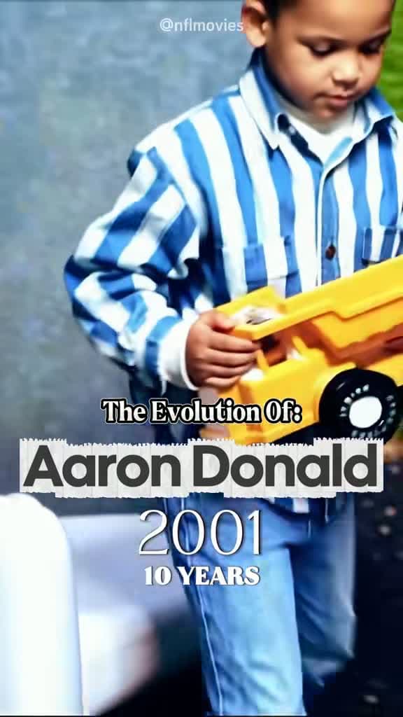 cover for Watch the rise of Aaron Donald, the NFL's unstoppable force! 🏈 #AaronDonald #NFL #AmericanFootball #Evolution