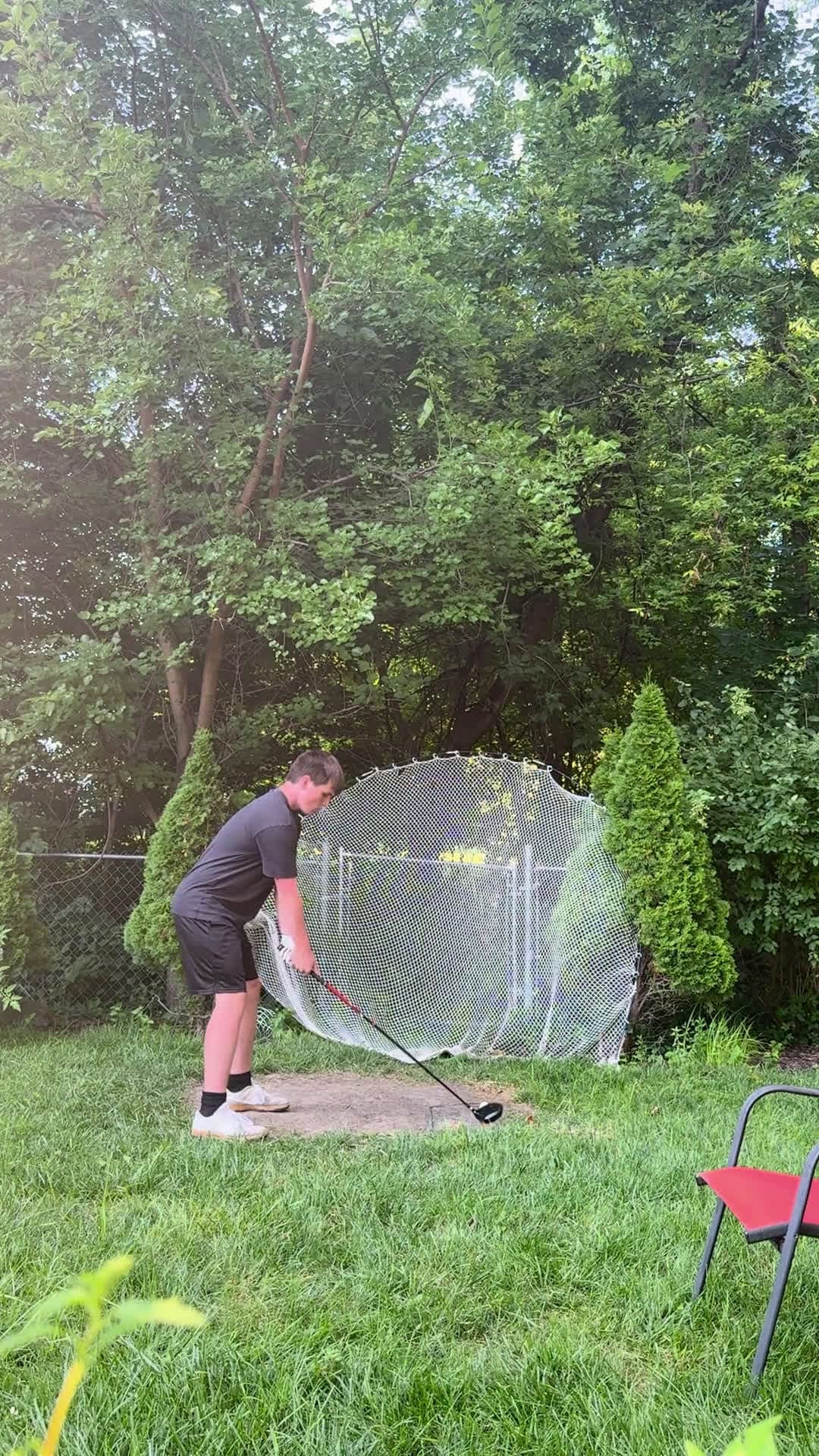 cover for My golf swing after just 3 months ⛳️😅 #golfjourney #newbie #progress