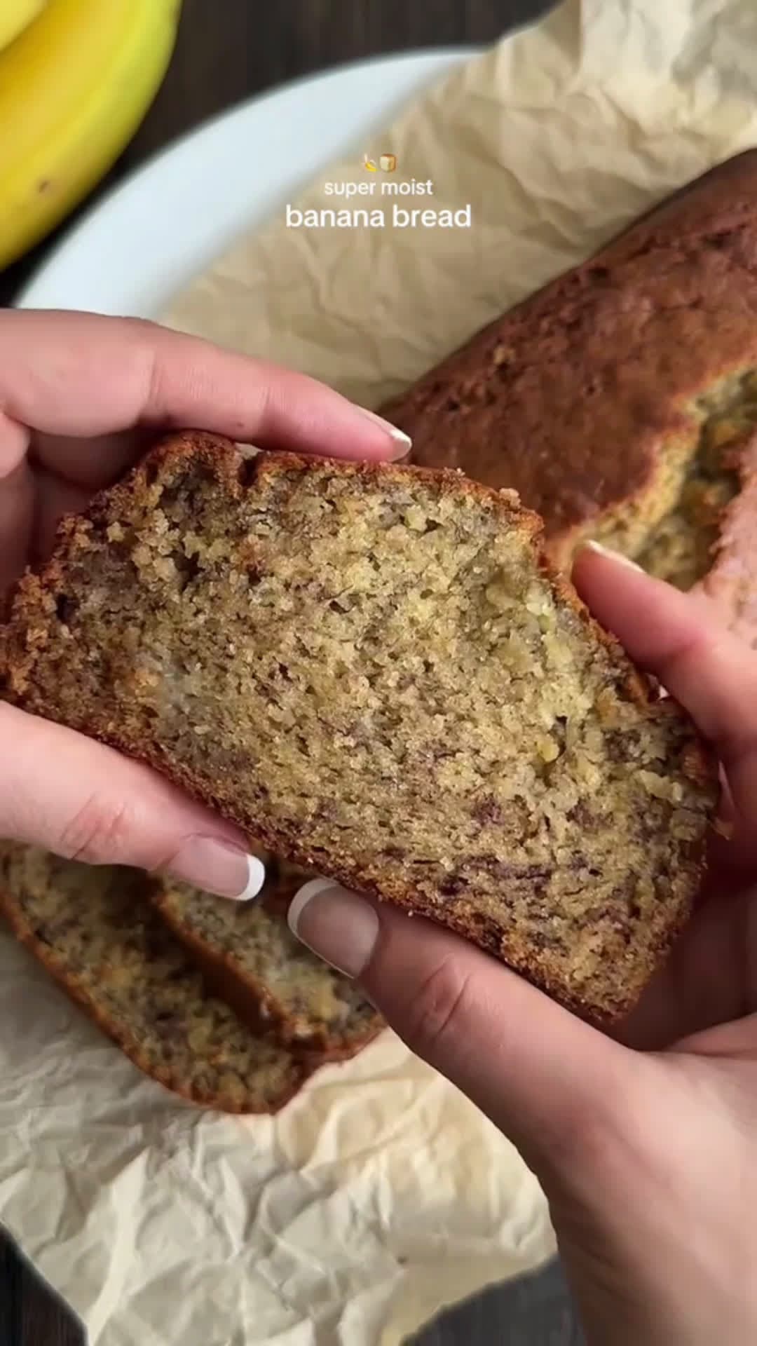 cover for The only banana bread recipe you will need🤭#foodie