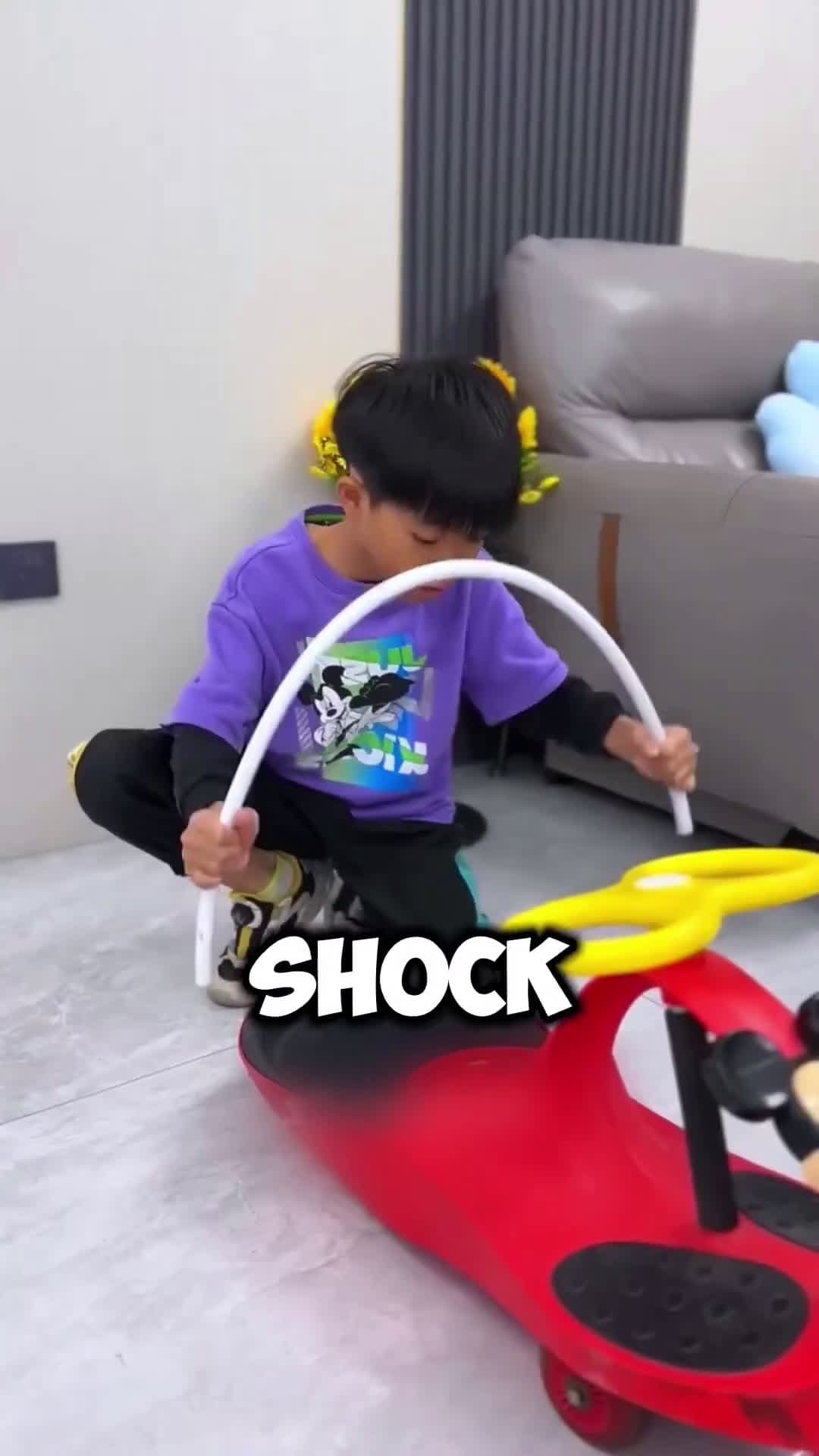 cover for This Boy Shocked His Mom with a Toy Racing Car