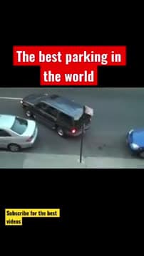 cover for The best parking in the world shorts respect youtubeshorts
