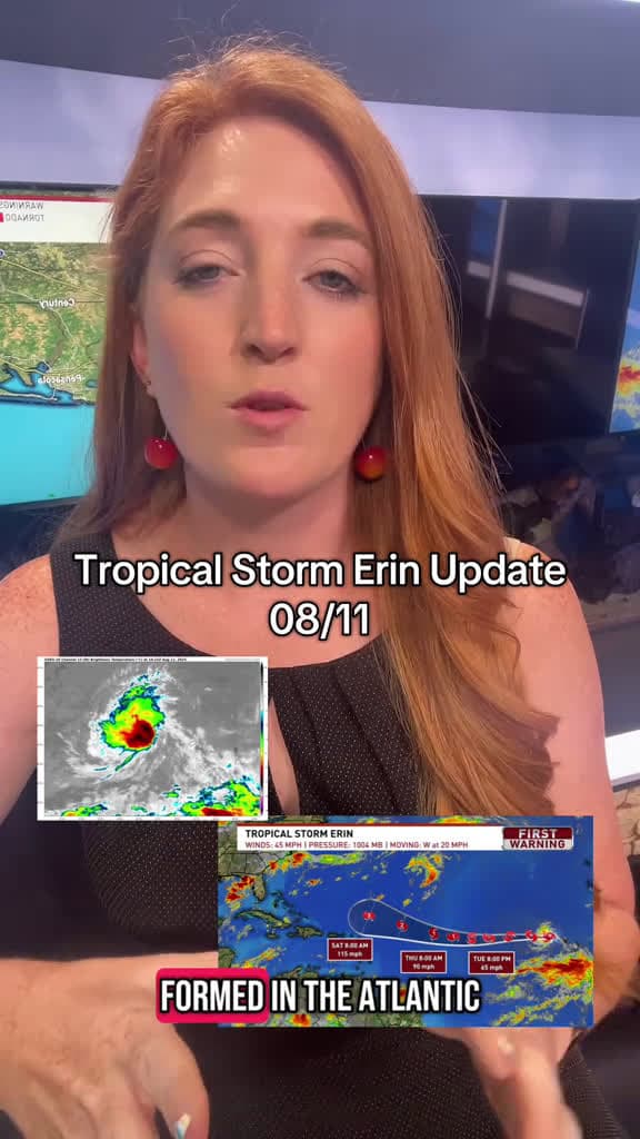 cover for Tropical Storm Erin: Major Hurricane on the Horizon