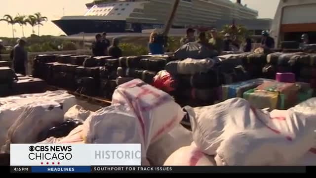 cover for Coast Guard makes record-breaking drug bust, finds enough cocaine to kill Florida