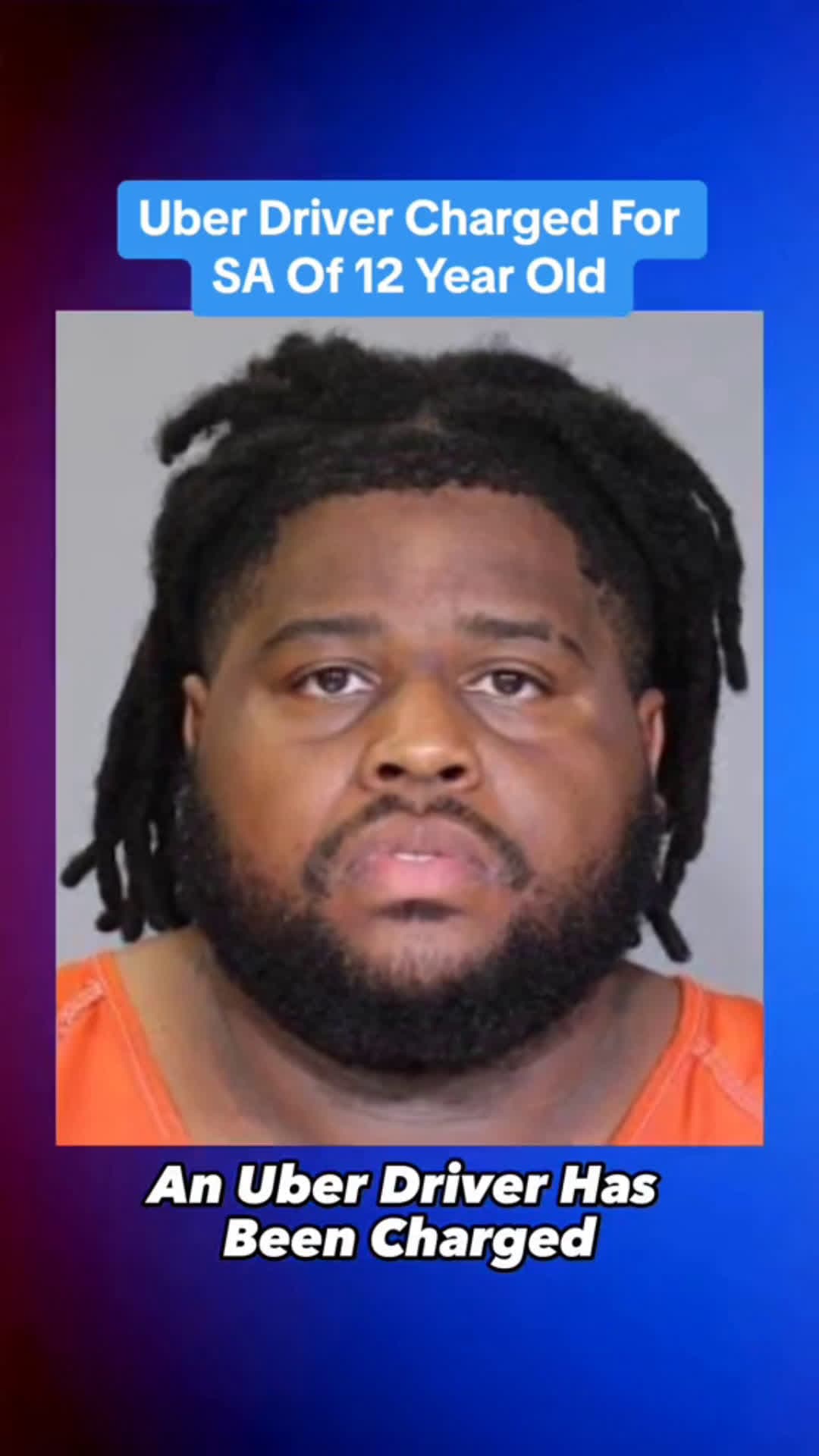 cover for An Uber Driver Has Been Charged For SA Of 12 Year Old#scoopz#fyp