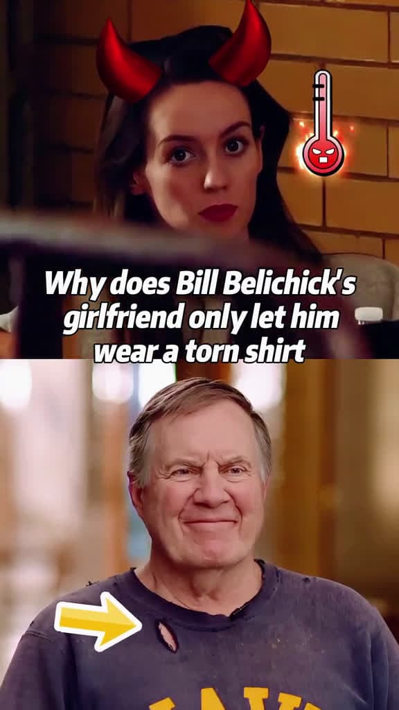 cover for Why does Bill Belichick only wear torn shirts in interviews? 🤔 #BillBelichick #CelebrityStyle #NFL
