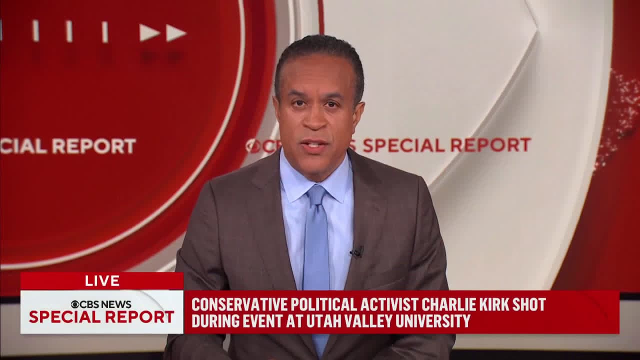 cover for Charlie Kirk Shot on College Campus