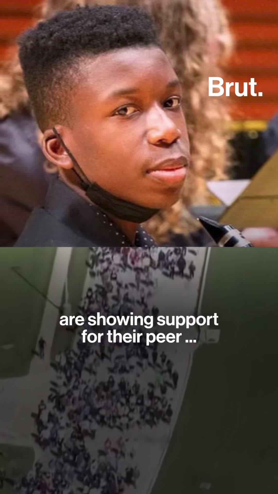 cover for Classmates of the Black 16-year-old shot by a white man in a middle class Kansas City neighborhood are showing support for their peer. #news #politics #fyp