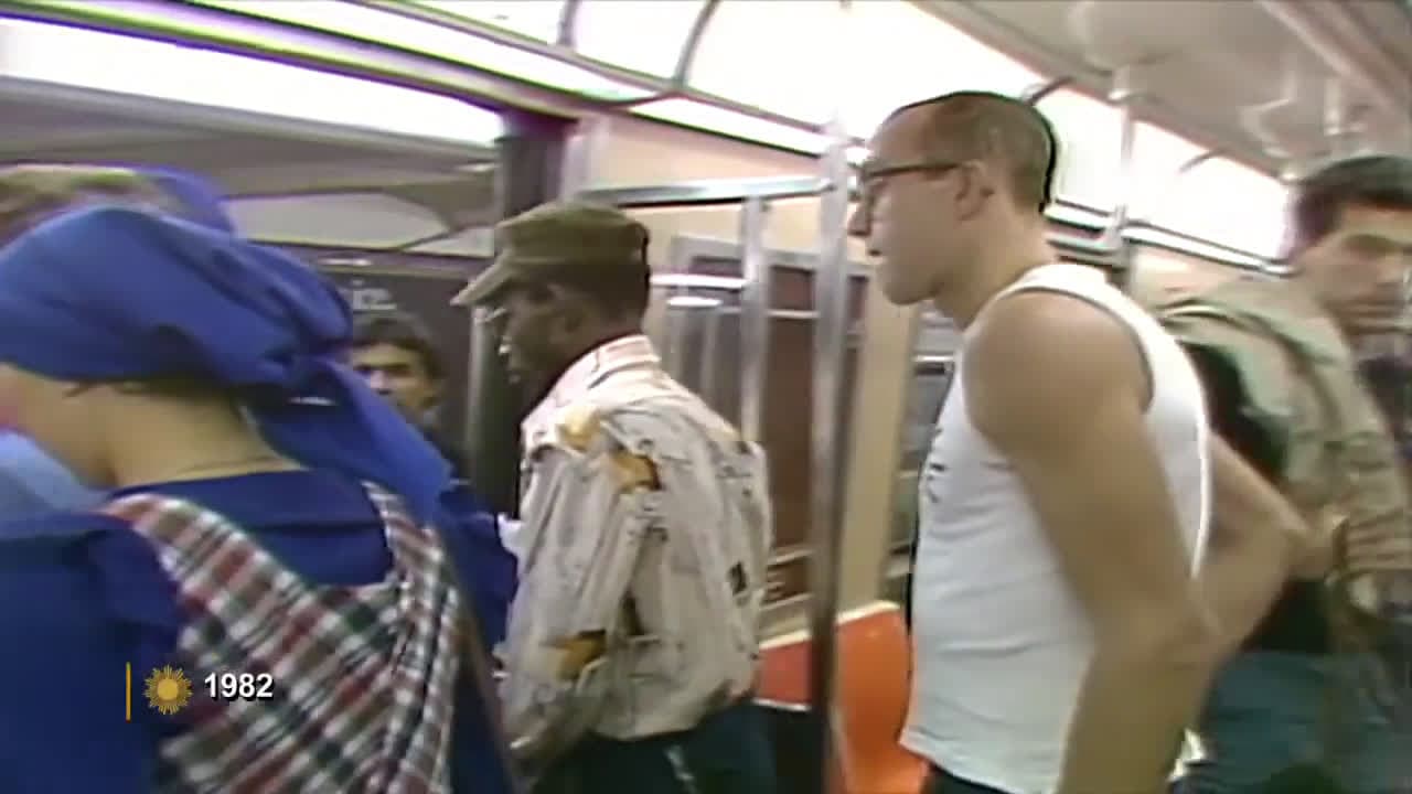 cover for Watch Keith Haring turn NYC subways into art before the police step in 🎨🚇 #KeithHaring #StreetArt #NYC #80sVibes #ArtHistory