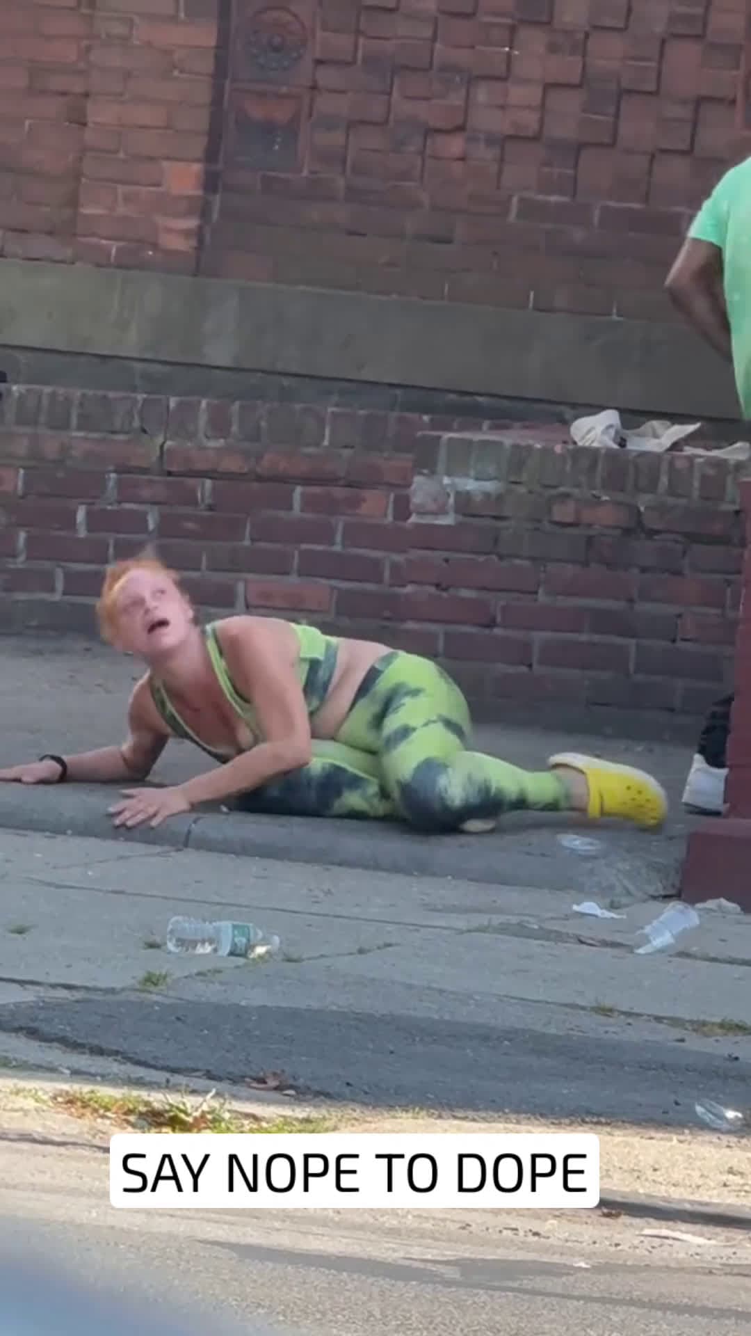 cover for When doing drugs becomes  serious problem 😳🙄 #streetlife #drugs #wtf #crazy #fyp 
