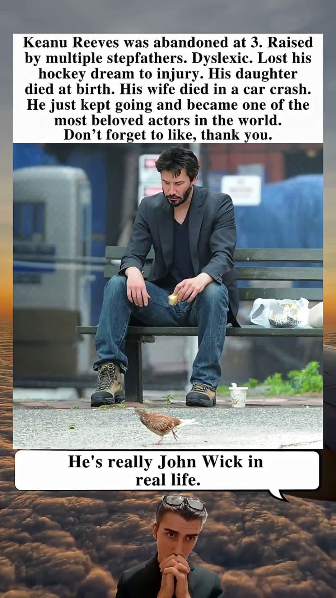 cover for Keanu Reeves Faced Tragedy And Became A Beloved Actor Worldwide