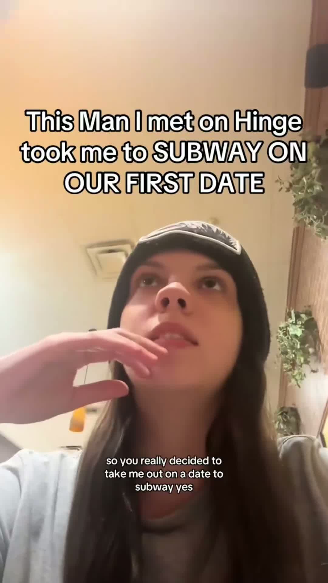 cover for #LifeDrama Woman mad man took her to @Subway for 1st date