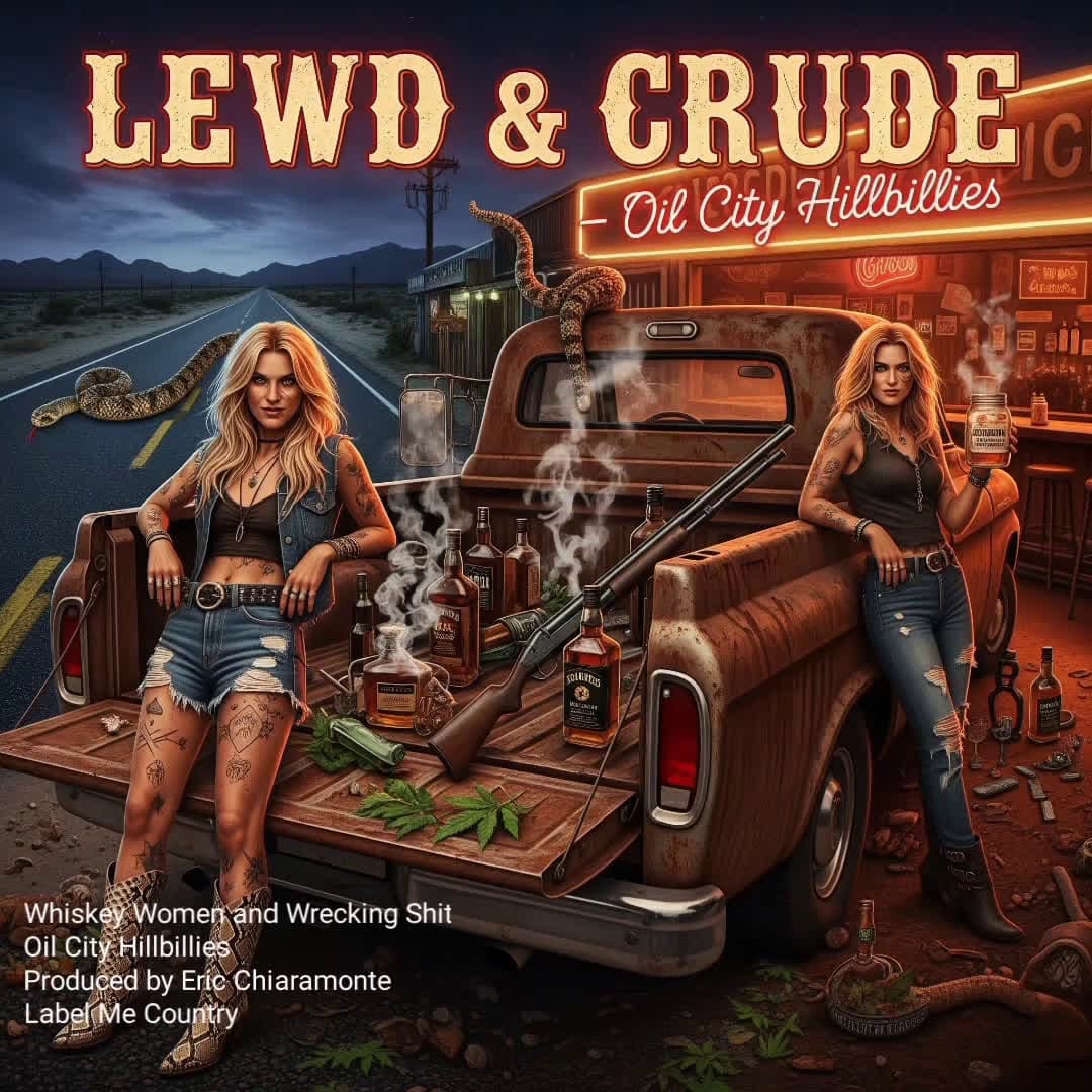 cover for Oil City Hillbillies catch us on YouTube #oilcityhillbillies 
