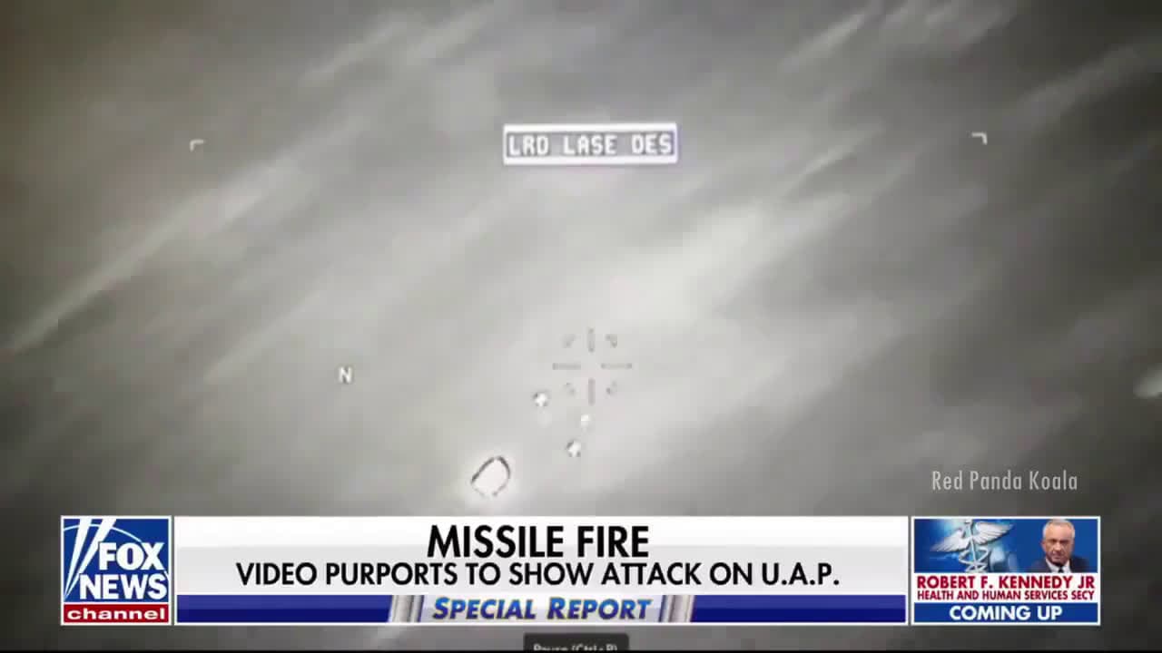 cover for Watch as a missile pivots and is deflected by an unknown object, with debris trailing alongside it for an extended time. Unbelievable footage! 👽 #UFO #MilitaryMystery #MissileDeflection #AlienTech