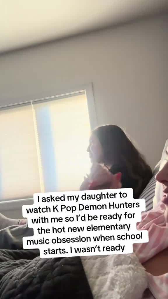 cover for I am in an existential moment as a mom. How did I miss this? I ask questions. I pay attention. We gab all day. But she’s secretly obsessed with this movie and KNOWS EVERY WORD and I had no idea. I’ve been confined to my bed a l...