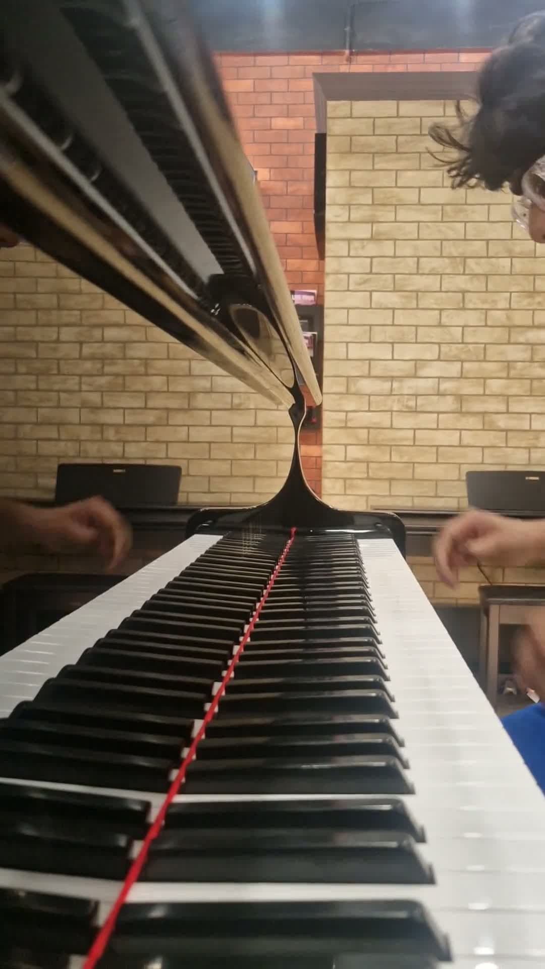 cover for Playing Interstellar vibes on a store piano... broke but still trying 😭🎶 #PianoCover #Interstellar #MusicMood #BudgetVibes