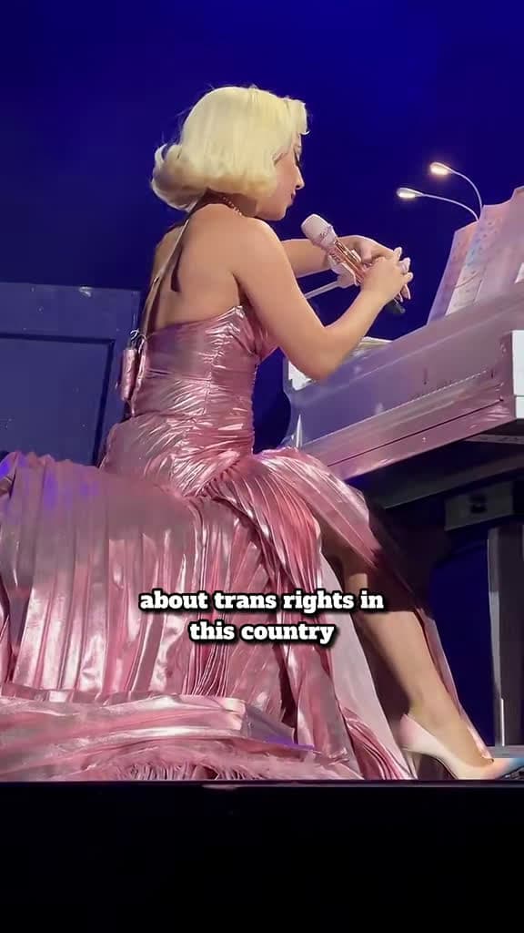 cover for Lady Gaga nails Born This Way in a stunning Jazz & Piano set in Las Vegas 🖤🎹 #LadyGaga #BornThisWay #LasVegas #JazzAndPiano