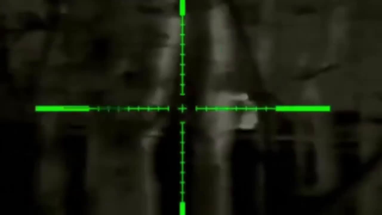 cover for Ukrainian marksman takes out 6 enemy troops in the dead of night 🔥 #MilitarySkills #Ukraine #Sniper #TacticalStrike