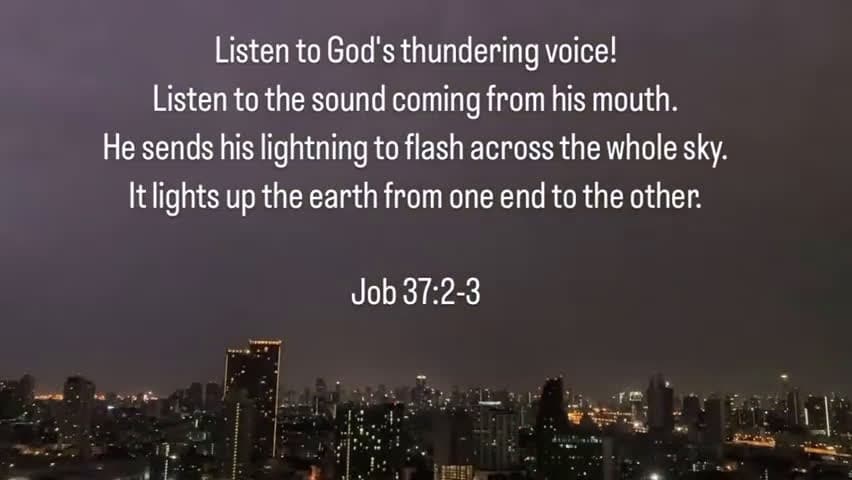 cover for Hear the God’s Thunderous Voice! ⚡️ #EpicMoments #Thunder #PowerfulSound