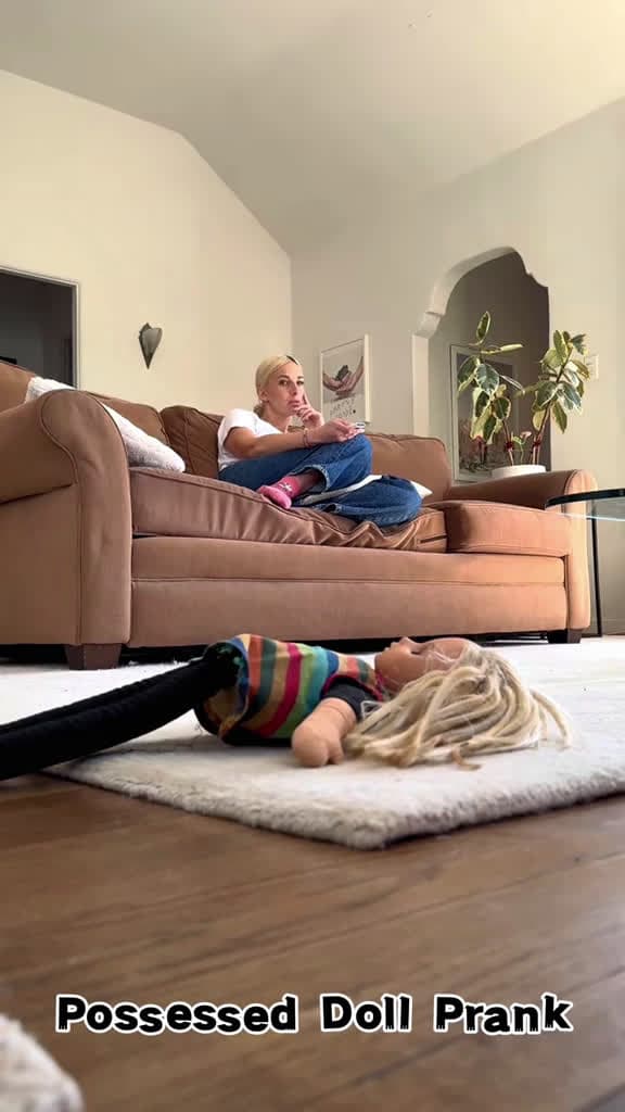 cover for Possessed doll prankfunnyvideos funny scared prank 21453 #us