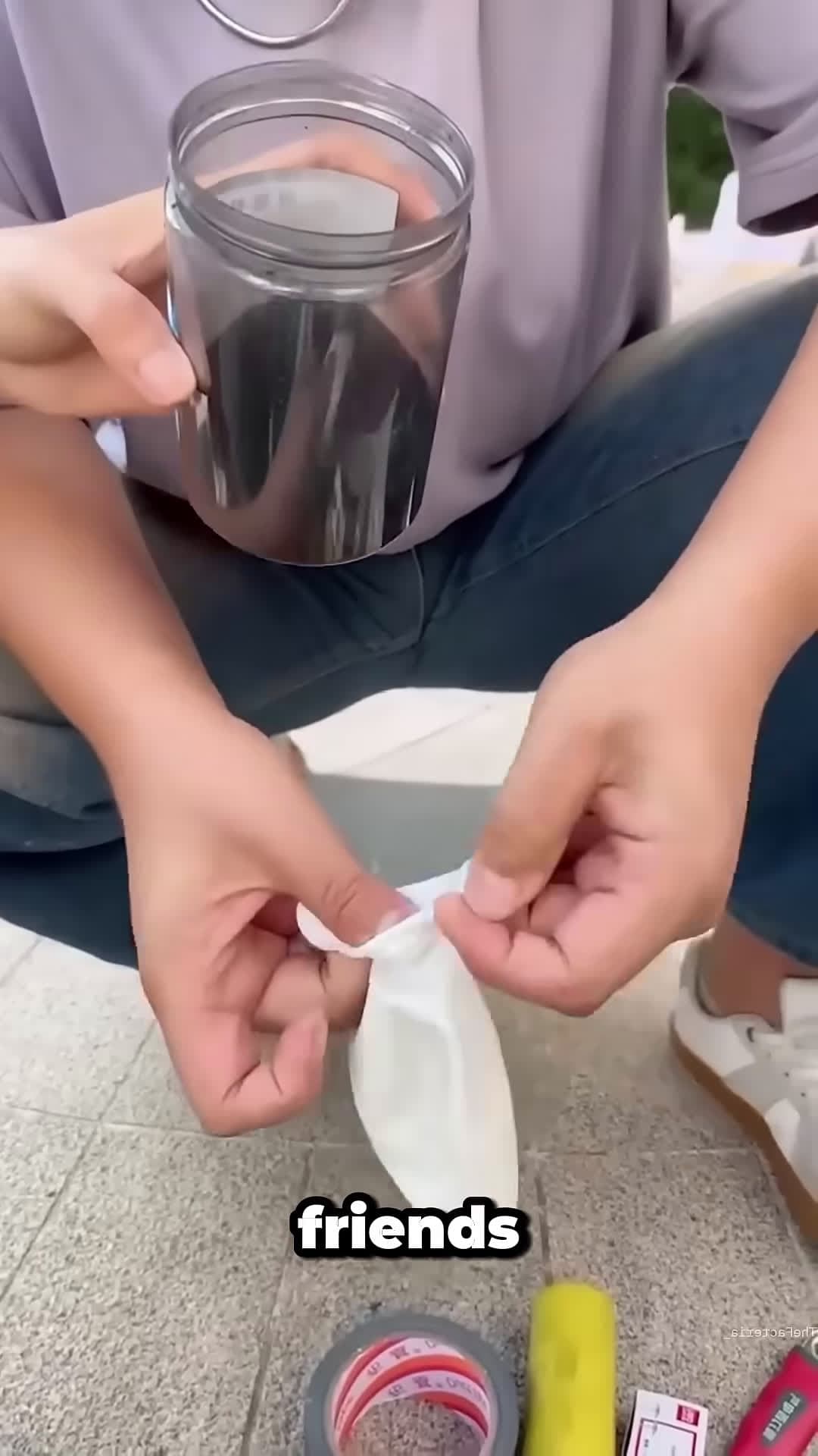 cover for What happens if you explode a ball full of powder