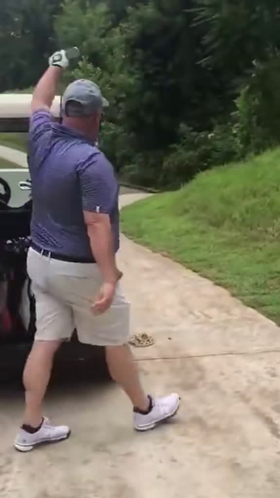 cover for Wait till you see his reaction on the golf course 😂🏌️‍♂️ #golf #golfer #surprise #viral