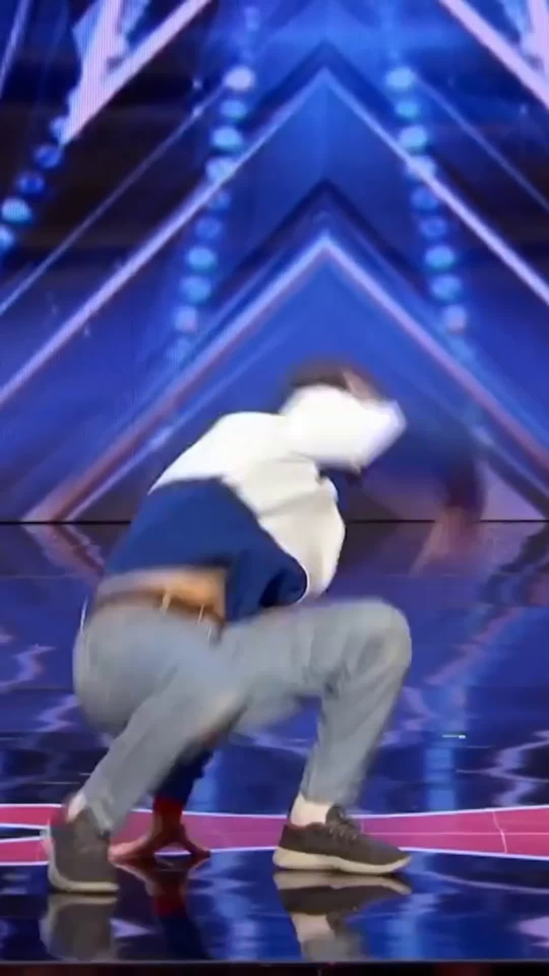 cover for Did He Just Fall Off The Stage?! 😬 #agt #dancer Keith Apicary's Dance Moves Are Out of Control on Am