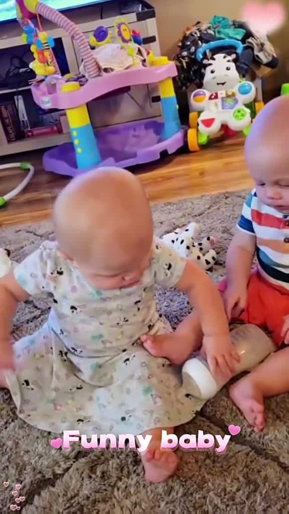 cover for Funny two baby Tiktok Foryou fpy happy Funny funnyvideos babytiktok baby 64494 #nicevideo