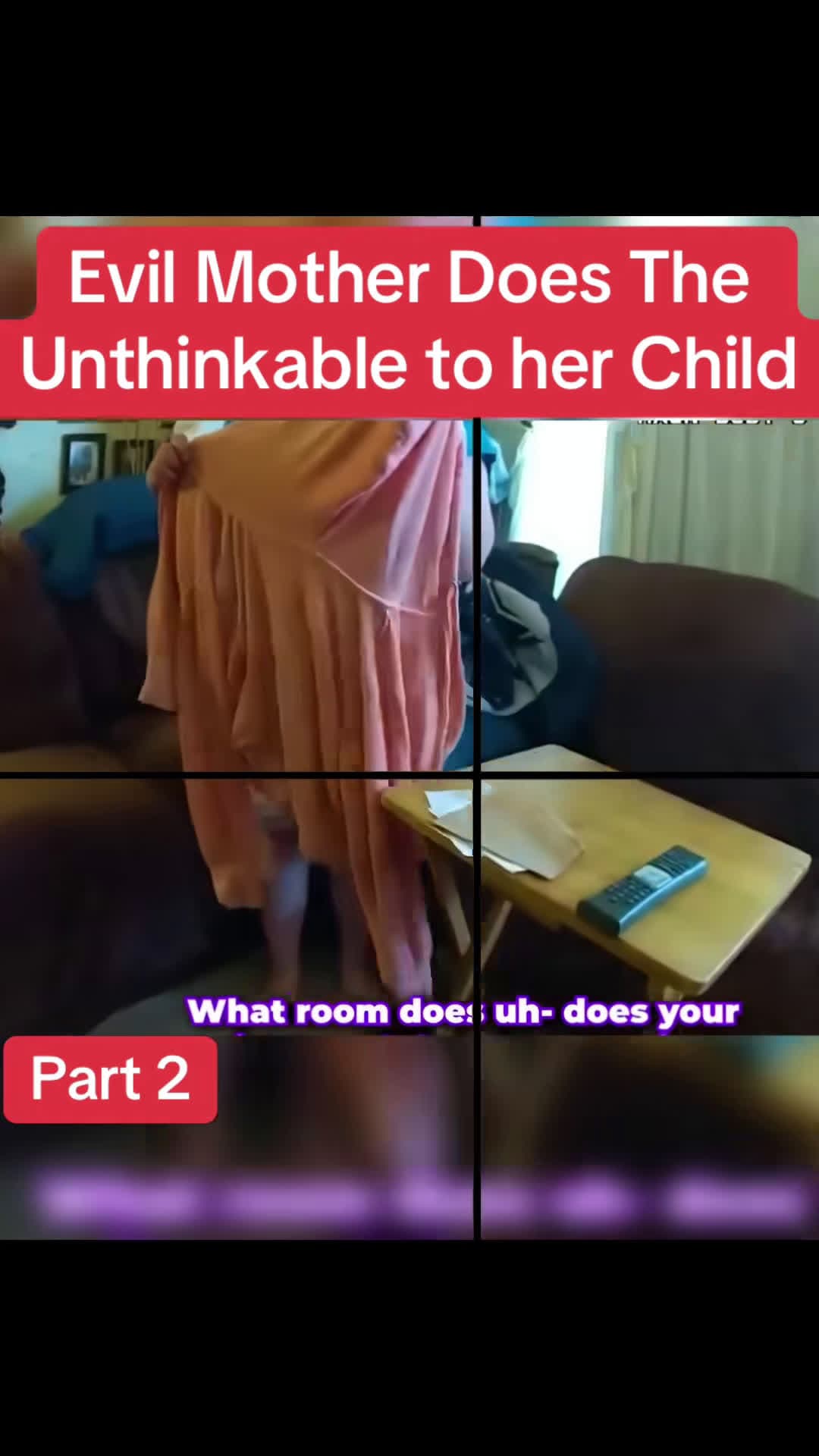 cover for #CaughtOnCamera Evil Mother Does The Unthinkable to her Child #cops #police