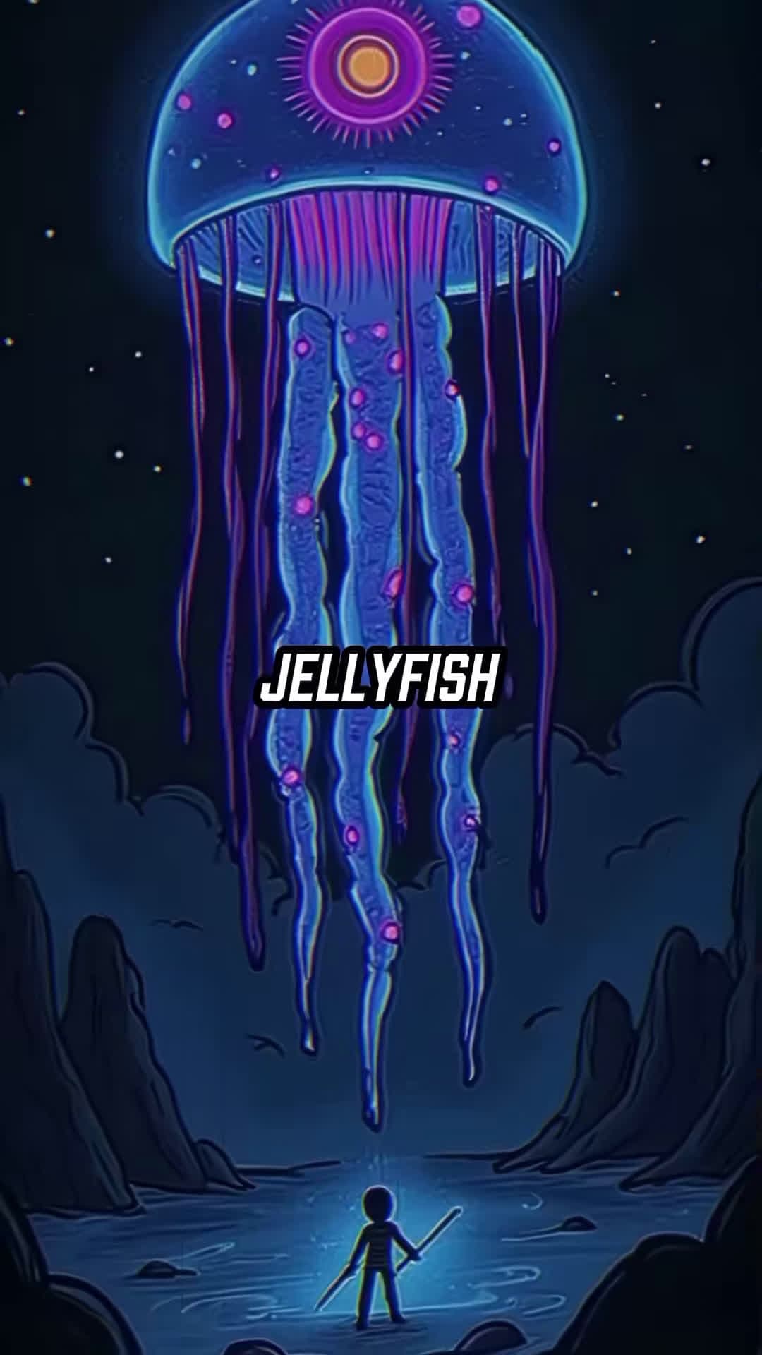 cover for #CaughtOnCamera Did you know this Jelly Fish is immortal？