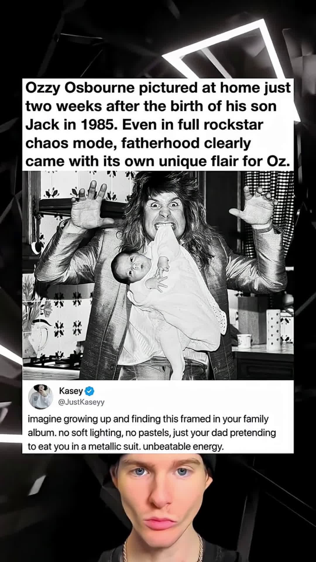 cover for ozzy rip the the legend please follow back