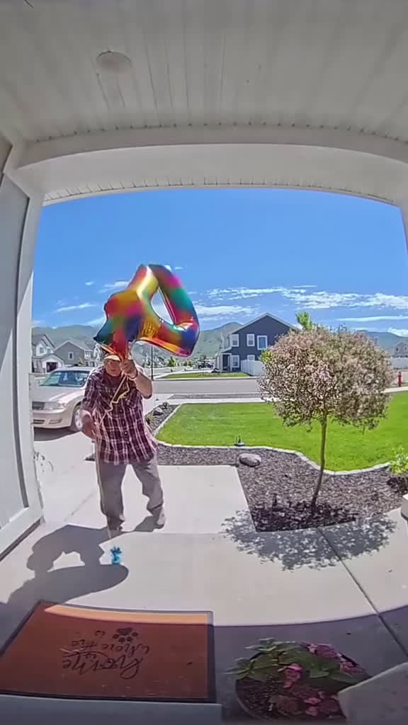 cover for Wait for it... you won’t believe what the doorbell camera caught! 💀 #DoorbellCam #Surprise #CaughtOnCamera