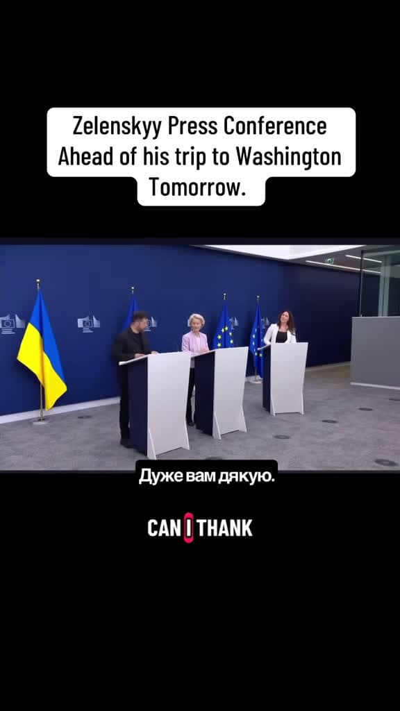 cover for Zelensky and EU leaders push for strong security guarantees as talks with Trump head to Washington; Zelensky rejects Russian demands to cede Donbas for peace 🕊️🇺🇦 #Ukraine #EU #Trump #Donbas