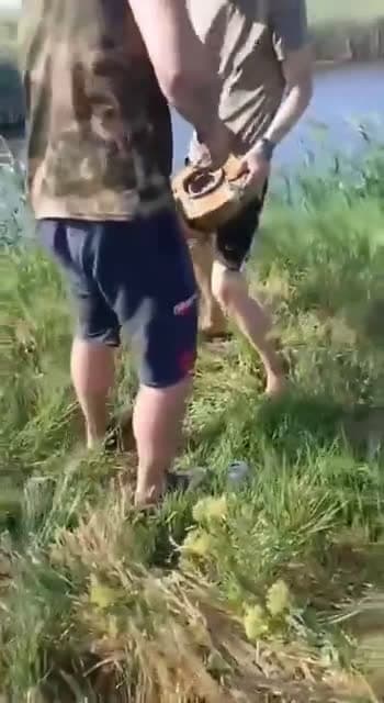 cover for Russian soldiers detonating a pond in occupied Ukraine, causing devastating hydraulic pressure that kills all aquatic life for years. 💥🐟 #UkraineConflict #EnvironmentalDamage #WarImpact