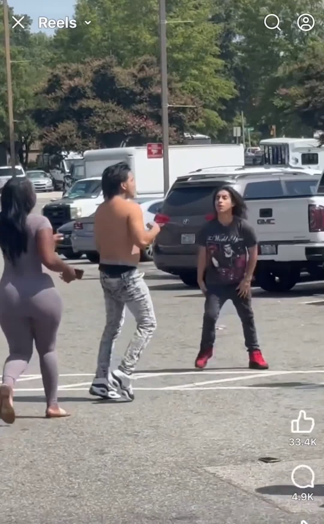 cover for Parking Lot #fight #fights #viralvideo #fypシ #scoopz #wow