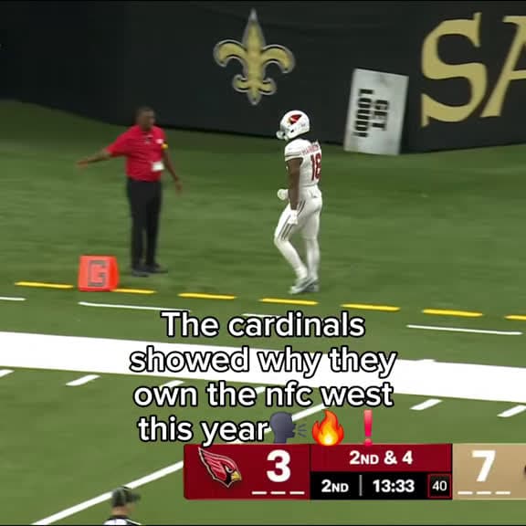 cover for Wild showdown between the Cardinals and Saints in Week 1! 🔥 #NFL #Cardinals #Saints #Football