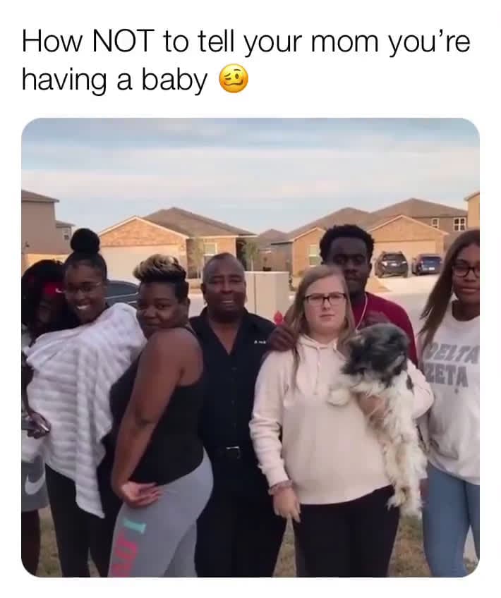 cover for How NOT to tell your mom you’re having a baby.