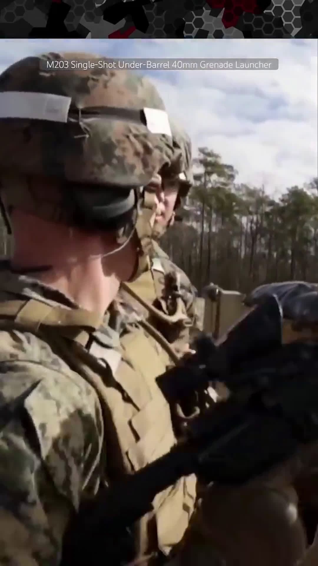 cover for The Right Way to Load the M203 Under-Barrel Attachment#military 