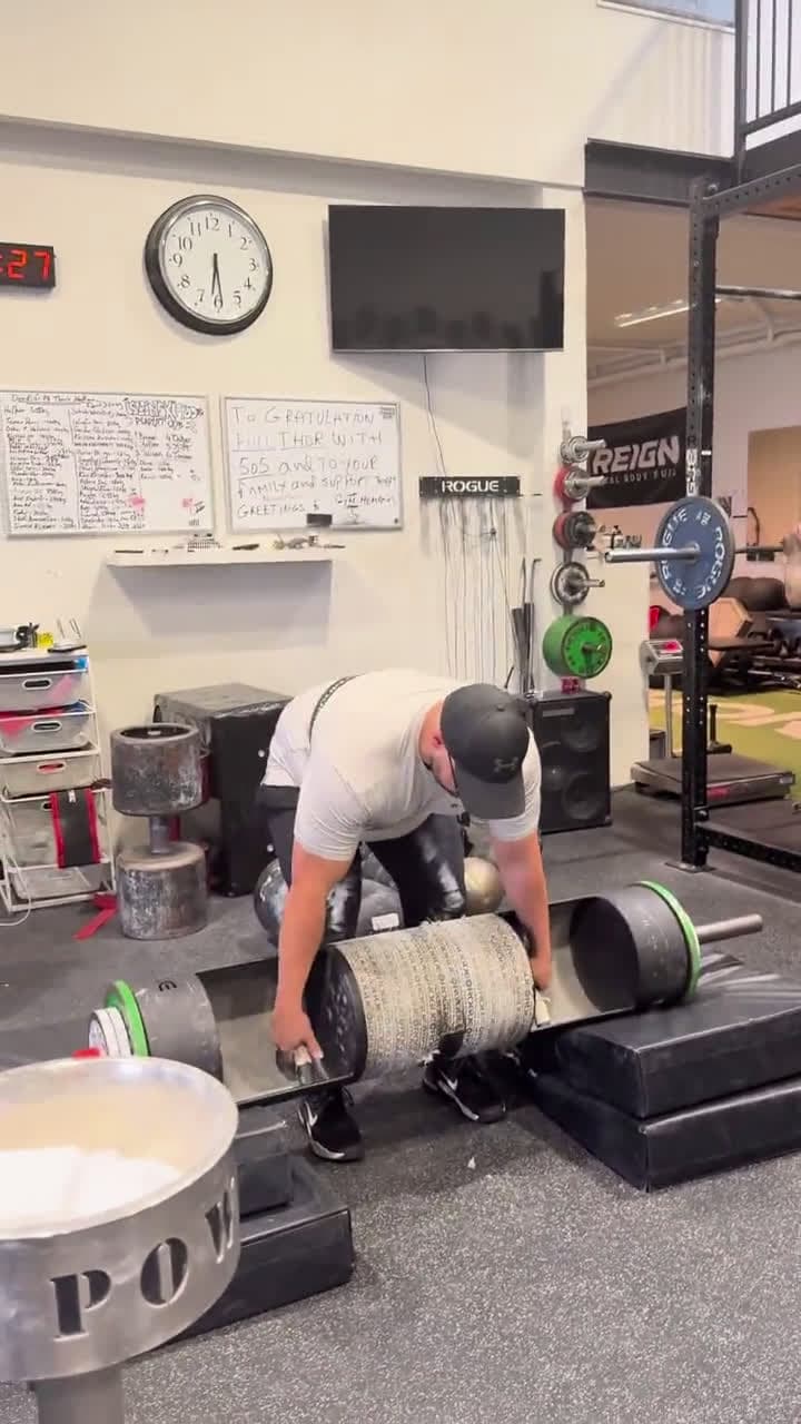 cover for First time log pressing 225 lbs — nailed it! 💪🔥 #LogPress #Strongman #Weightlifting