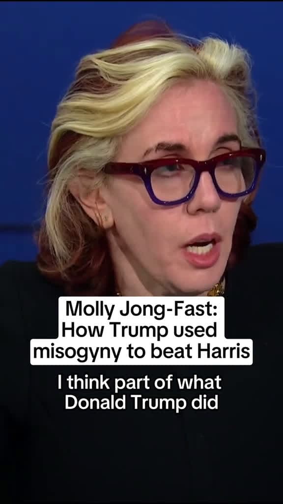 cover for Molly Jong-Fast argues Donald Trump used misogyny to discredit and ultimately beat Kamala 90878 #trending