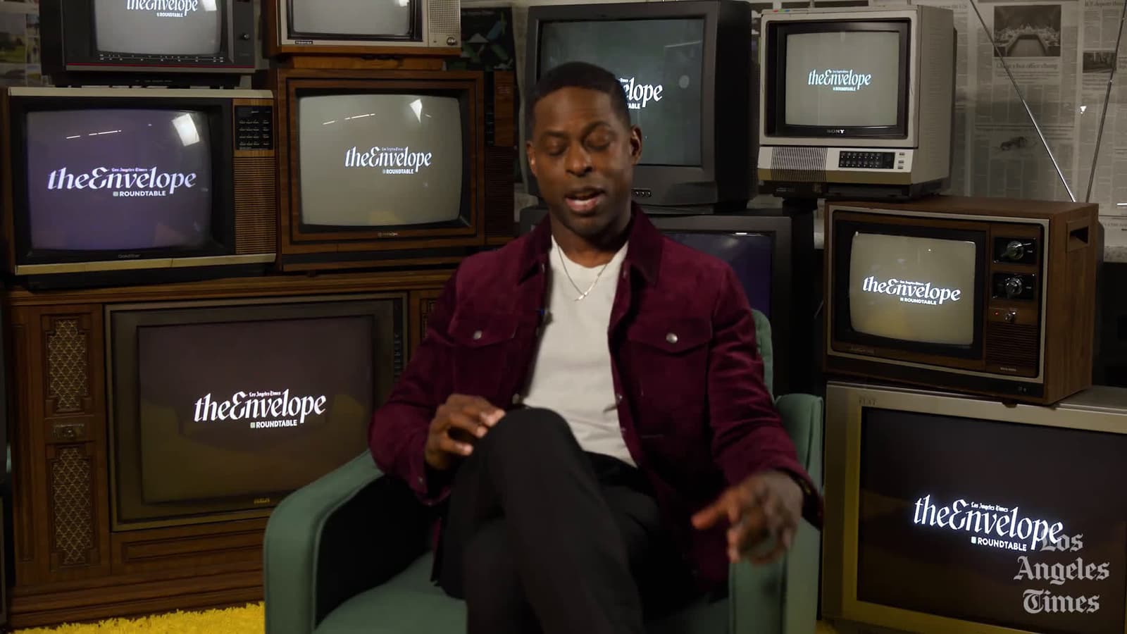 cover for Sterling K. Brown has three essential needs for his underground bunker | Very Important Questions
