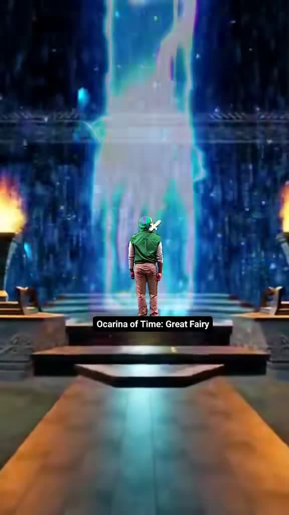 cover for Finished A Link to the Past, and I can't shake the Great Fairy's laugh from Ocarina of Time 🧚‍♀️😂 #Zelda #OcarinaOfTime #GreatFairy #Nintendo64