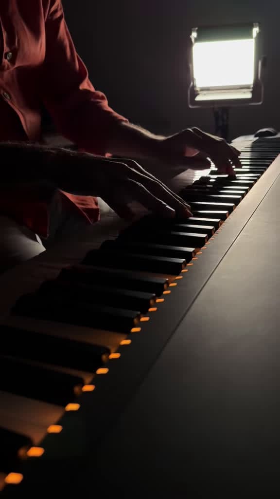 cover for A soulful piano improvisation inspired by @P•Rex 🦖🌺 #piano #improvisation #atmosphere