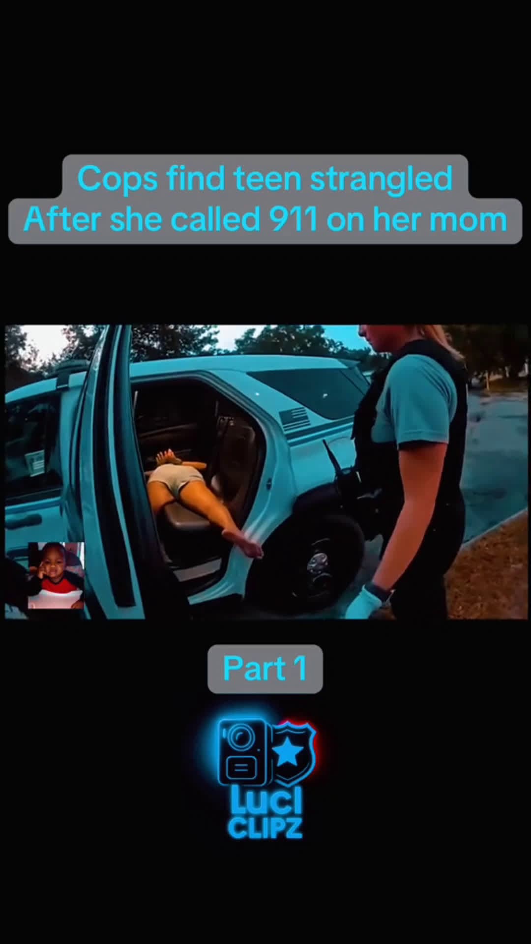 cover for Cops find the teen strangled after she called 911 on her mom #bodycam #truecrimestories #crime #truestory #cops #police #policeofficer 